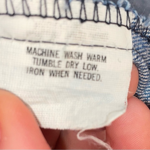 Vintage L.L. Bean Denim Button Down Dress - Picture 5 of 6